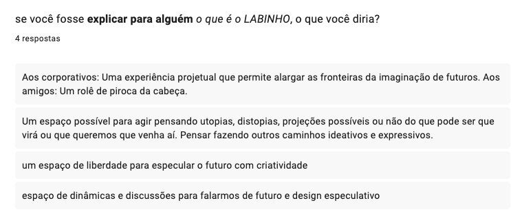 LABINHO : ABRIL