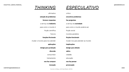 #AULÃO : DESIGN ESPECULATIVO (3h) [GRAVADO]